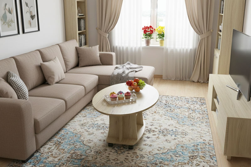 Dohanyzóasztal ovális, kicsi - Image 2