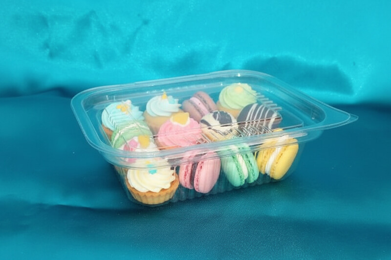 Málnás műanyag 30 dkg-os doboz fedéllel együtt (46,5 Ft/db-tól) - Image 2