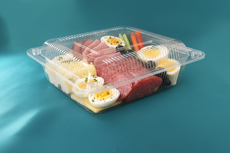 Süteményes műanyag doboz pattintható nagy (57 Ft/db) + választható tetővel - Image 4