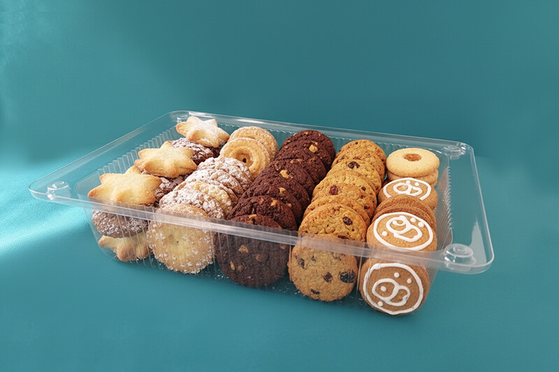 Süteményes műanyag doboz pattintható nagy (57 Ft/db) + választható tetővel - Image 2