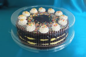 Torta műanyag doboz - nagy (280 Ft/db)