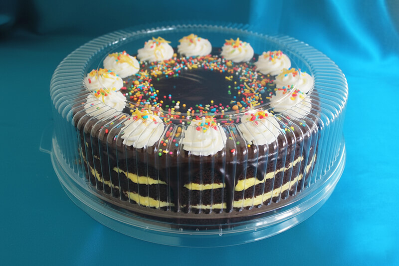 Torta műanyag doboz - nagy (280 Ft/db)