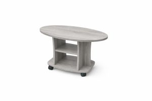 Dohanyzóasztal ovális, kisebb tetővel