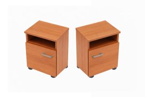 Éjjeliszekrények párban (éger vagy juhar színben)