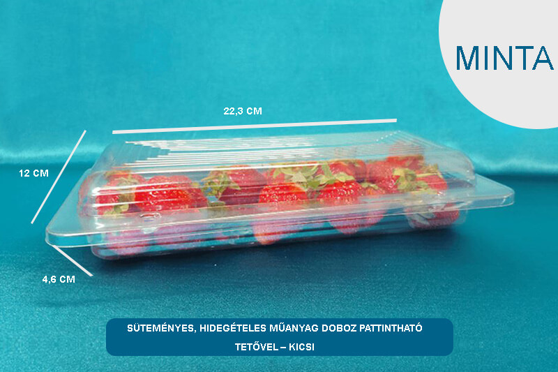 Hidegételes,kocsonyás műanyag dobozok, tálcák - MINTA - válasszon típust - Image 5