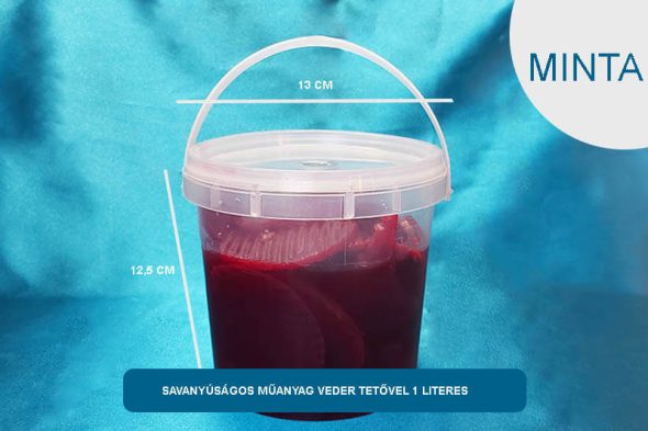 Fagyasztható és mikrózható, műanyag doboz - MINTA - válasszon típust - Image 4